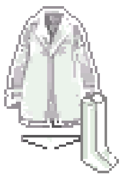 보이프렌드 셔츠와 스타킹(여성용)